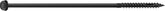 Camo 0365274 Structural Screw, 5/16 in Thread, 10 in L, Hex Head, Hex Drive, Sharp Point, PROTECH Ultra 4 Coated, 50